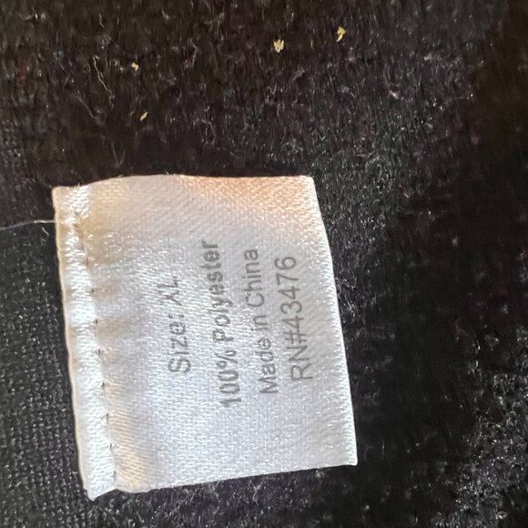 black fleece lined XL base layer - Picture 2 of 3